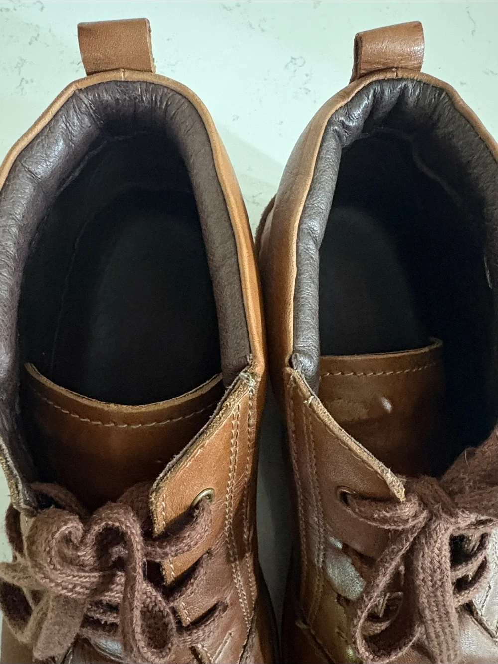 Men's Brown Leather Lace-Up Pikolinos Chile Chukka Boots (43)